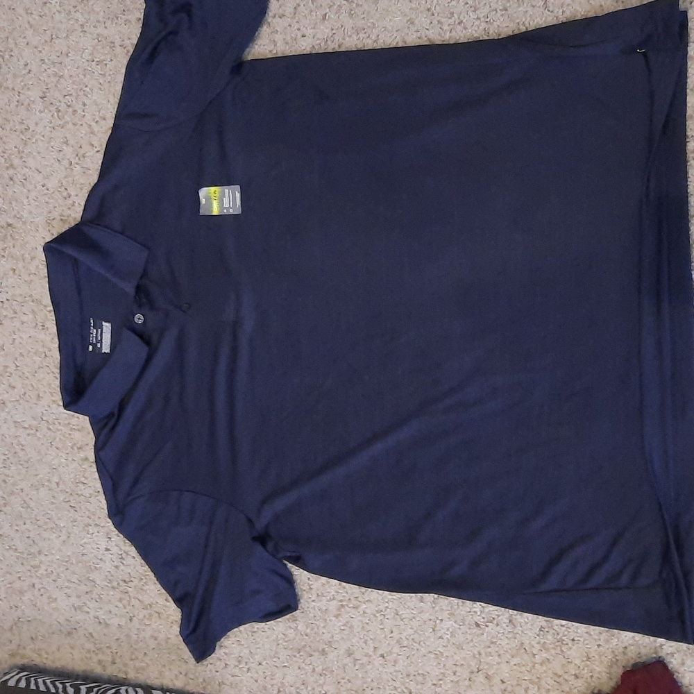 XXL Men's navy blue polo